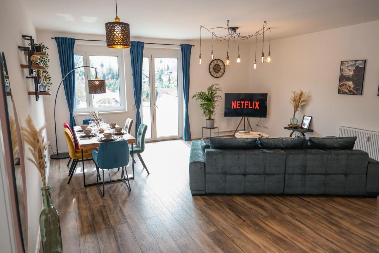 Penthouse I 85 Qm I Boxspring I Balkon I Nespresso Apartment Oberharmersbach Exterior photo